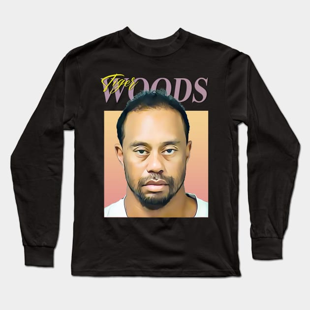 Tiger Woods | not involved Long Sleeve T-Shirt by Alaknanda prettywoman
